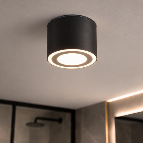 Downlight Ring 1xGx53 IP44 Czarny