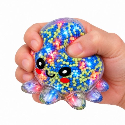 Gniotek Sensoryczny Ośmiorniczka Kulki Antystresowy Świecący 8,5 cm