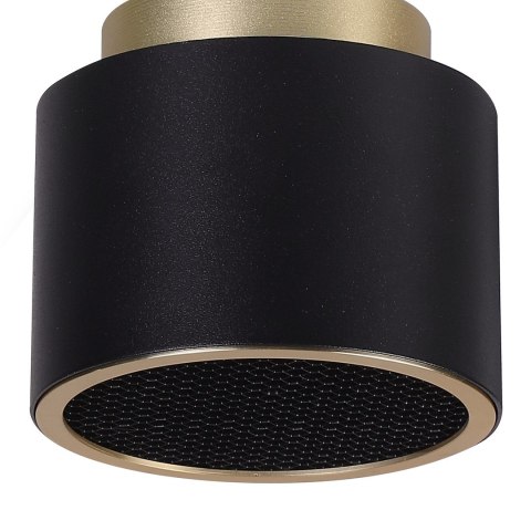 Kinkiet Gix 1xGx53 Czarny + Złoty