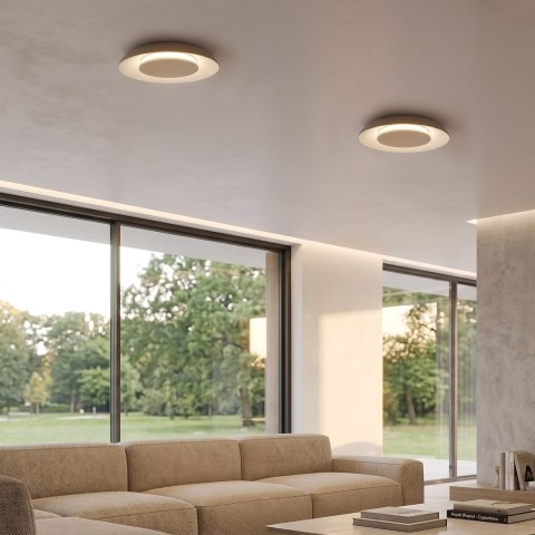 Lampa sufitowa Piattino 15W LED CCT Beżowy