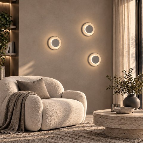 Lampa sufitowa Piattino 15W LED CCT Beżowy