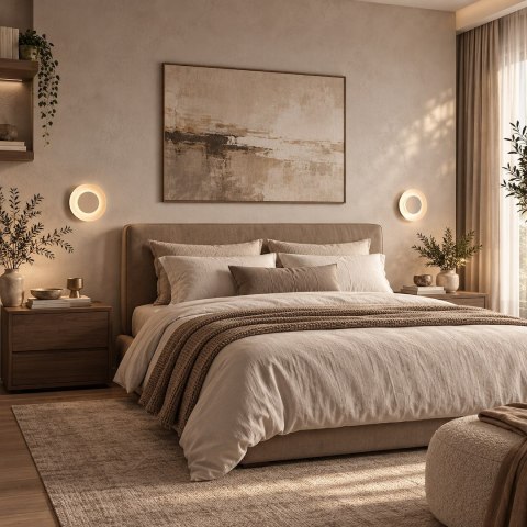 Lampa sufitowa Piattino 15W LED CCT Biały
