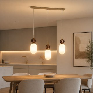 Lampa wisząca Crema 3xE14
