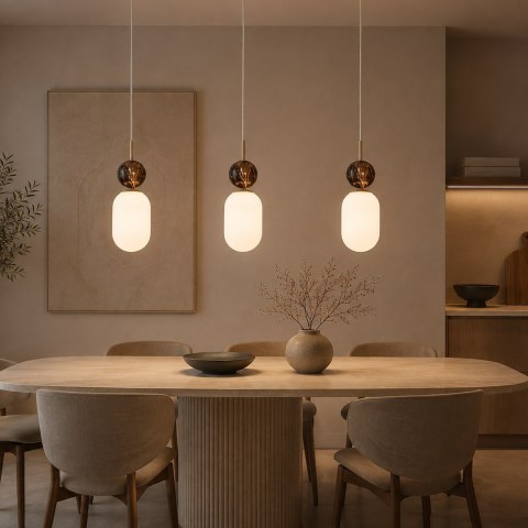 Lampa wisząca Crema 3xE14