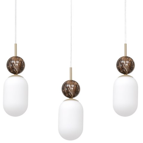Lampa wisząca Crema 3xE14