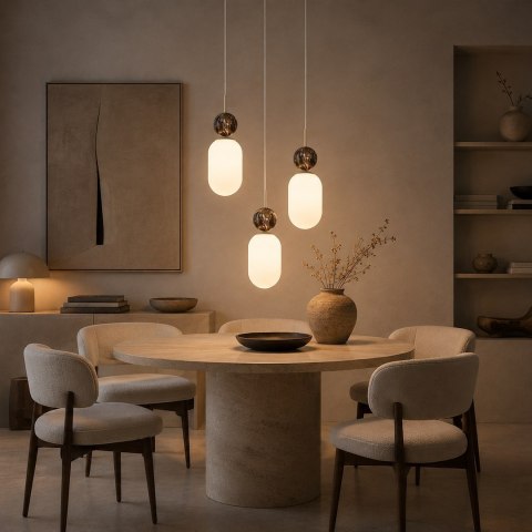 Lampa wisząca Crema (koło) 3xE14