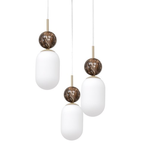 Lampa wisząca Crema (koło) 3xE14