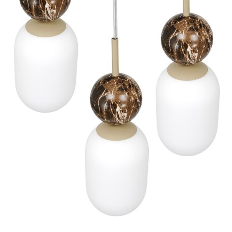 Lampa wisząca Crema (koło) 3xE14