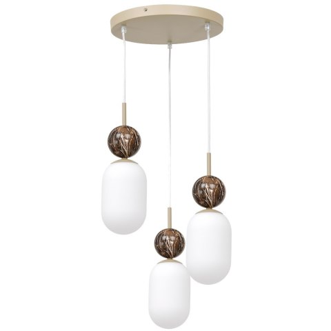 Lampa wisząca Crema (koło) 3xE14