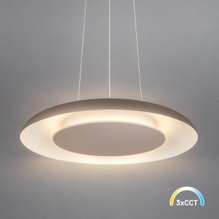 Lampa wisząca Piattino 30W LED CCT Beżowy
