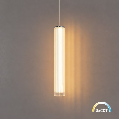 Lampa wisząca Trivia Chrome 10W LED CCT IP44