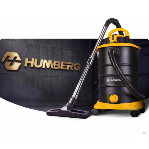Odkurzacz przemysłowy 30 l 3600 W uniwersalny na mokro i sucho Humberg HM-408