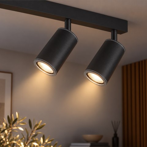 Spotlight Axl 3xGU10 IP44 70cm Czarny