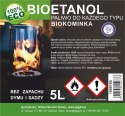 Bioalkohol bioetanol BIO paliwo do biokominka 5L