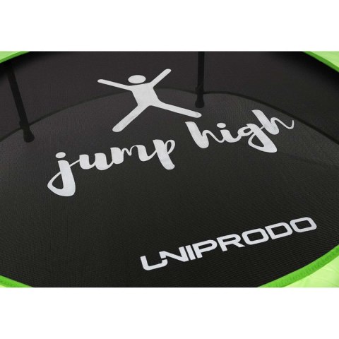 Trampolina dla dzieci z siatką zabezpieczającą do 50 kg śr. 140 cm zielona Trampolina dla dzieci z siatką zabezpieczającą do 50 kg śr. 140 cm zielona