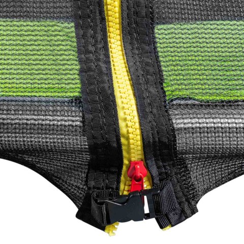 Trampolina ogrodowa dla dzieci dorosłych z siatką zewnętrzną śr. 244 cm do 100 kg Trampolina ogrodowa dla dzieci dorosłych z siatką zewnętrzną śr. 244 cm do 100 kg