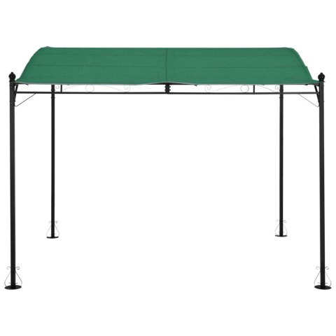 Zadaszenie ogrodowe altana wolnostojąca 2.6 x 3 x 2.5 m zielona Zadaszenie ogrodowe altana wolnostojąca 2.6 x 3 x 2.5 m zielona