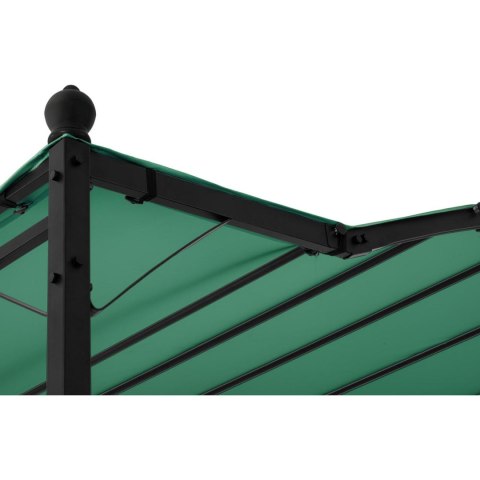 Zadaszenie ogrodowe altana wolnostojąca 2.6 x 3 x 2.5 m zielona Zadaszenie ogrodowe altana wolnostojąca 2.6 x 3 x 2.5 m zielona