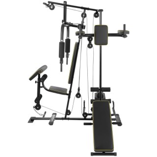 Atlas do ćwiczeń wielofunkcyjny domowa siłownia 7- stanowisk do 120 kg