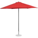 Parasol ogrodowy okrągły śr. 270 cm czerwony