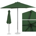 Parasol ogrodowy tarasowy okrągły śr. 270 cm zielony