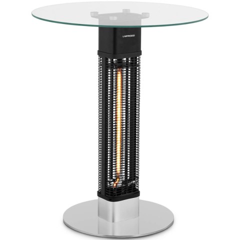 Stolik tarasowy z grzejnikiem lampą grzewczą na podczerwień 230 V 1500 W Stolik tarasowy z grzejnikiem lampą grzewczą na podczerwień 230 V 1500 W