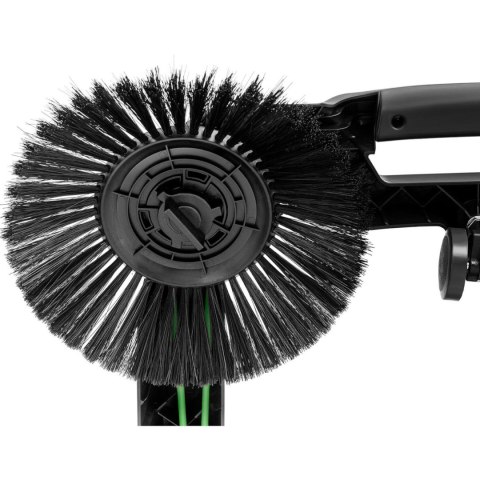 Zamiatarka ręczna magazynowa do piasku liści kostki 1 szczotka 20 l 55 cm Zamiatarka ręczna magazynowa do piasku liści kostki 1 szczotka 20 l 55 cm