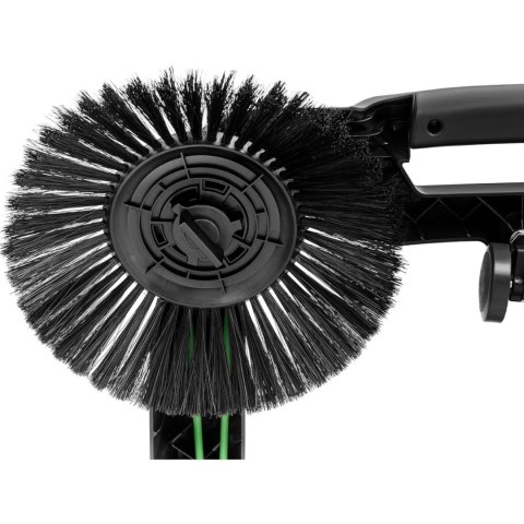 Zamiatarka ręczna magazynowa do piasku liści kostki 2 szczotki 20 l 65 cm Zamiatarka ręczna magazynowa do piasku liści kostki 2 szczotki 20 l 65 cm