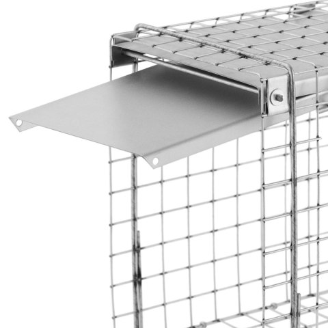 Żywołapka pułapka łapka na szczury kuny zatrzaskowa dwustronna 1020x200x270 mm ZESTAW Żywołapka pułapka łapka na szczury kuny zatrzaskowa dwustronna 1020x200x270 mm ZESTAW