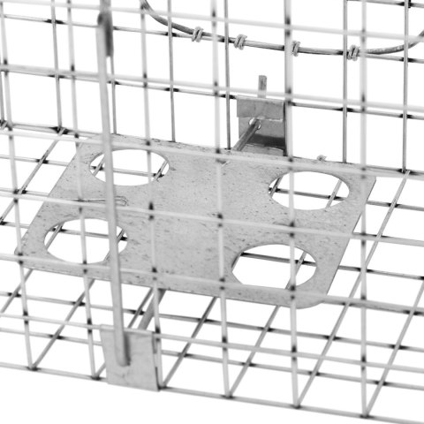 Żywołapka pułapka łapka na szczury kuny zatrzaskowa dwustronna 1020x200x270 mm ZESTAW Żywołapka pułapka łapka na szczury kuny zatrzaskowa dwustronna 1020x200x270 mm ZESTAW