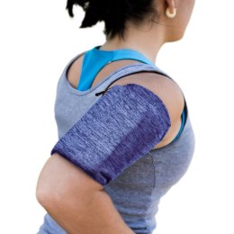 Opaska na ramię do biegania ćwiczeń fitness armband XL granatowa