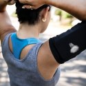 Opaska na ramię do biegania ćwiczeń fitness armband XL niebieska