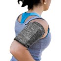 Opaska na ramię do biegania ćwiczeń fitness armband XL szara