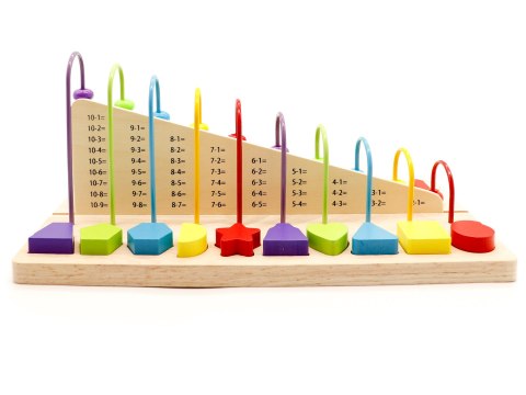 Zabawka edukacyjna liczydło,klocki cyfry ECOTOYS Zabawka edukacyjna liczydło,klocki cyfry ECOTOYS