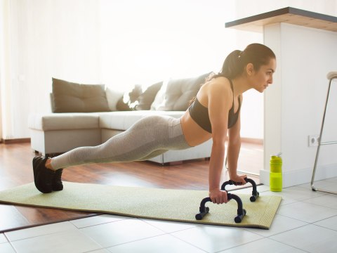Uchwyty do pompek podpórki push up bars 2 szt Uchwyty do pompek podpórki push up bars 2 szt