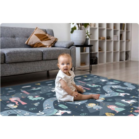 Mata piankowa składana 200 x 150 x 1 cm Nukido NK-341 Mata piankowa składana 200 x 150 x 1 cm Nukido NK-341
