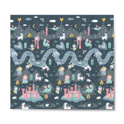 Mata piankowa składana 200 x 180 x 1 cm Nukido NK-340 Mata piankowa składana 200 x 180 x 1 cm Nukido NK-340