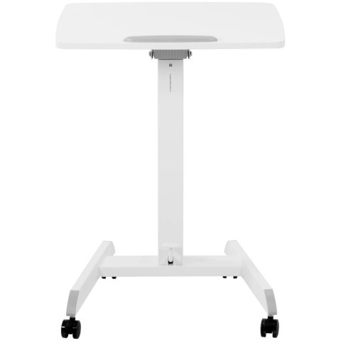 Stolik stojak pod laptopa regulowany na kółkach 60 x 52 cm 760 - 1130 mm Stolik stojak pod laptopa regulowany na kółkach 60 x 52 cm 760 - 1130 mm