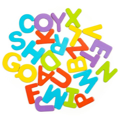 Tablica edukacyjna 3w1 magnetyczna kredowa literki Tablica edukacyjna 3w1 magnetyczna kredowa literki