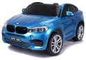 Auto Na Akumulator BMW X6M Niebieskie Lakierowane