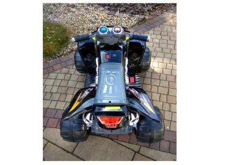 Quad na Akumulator Duże Koła Czarny Quad na Akumulator Duże Koła Czarny