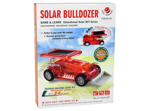 Zestaw Samochód Solarny Autko Buldożer do Złożenia Zestaw Samochód Solarny Autko Buldożer do Złożenia