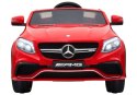 Auto na Akumulator Mercedes GLE63 Coupe Czerwony