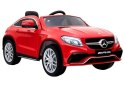 Auto na Akumulator Mercedes GLE63 Coupe Czerwony