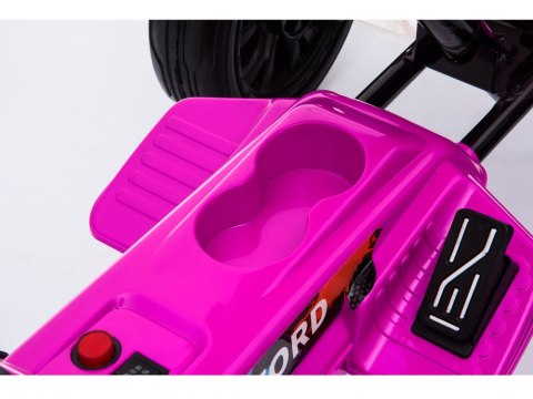 Gokart na Akumulator DK-G01 Różowy Gokart na Akumulator DK-G01 Różowy