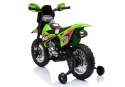 Motocykl na Akumulator Cross BDM0912 Zielony