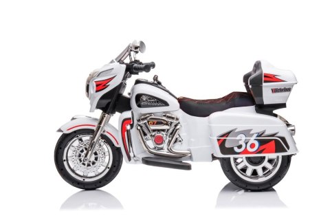 Motor Na Akumulator Trójkołowy Goldwing Biały Motor Na Akumulator Trójkołowy Goldwing Biały