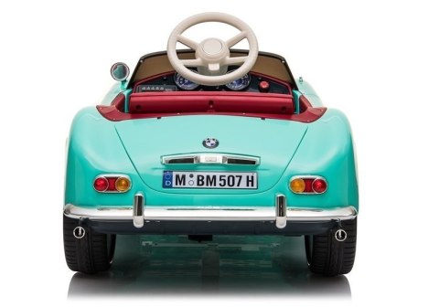 Auto na Akumulator BMW Retro Zielone Lakierowane Auto na Akumulator BMW Retro Zielone Lakierowane