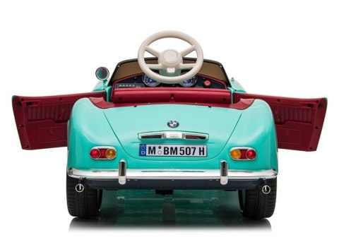 Auto na Akumulator BMW Retro Zielone Lakierowane Auto na Akumulator BMW Retro Zielone Lakierowane