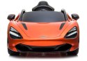 Auto na Akumulator McLaren 720S Pomarańczowy Lakier